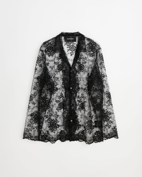 Rose shirt | Black Lace